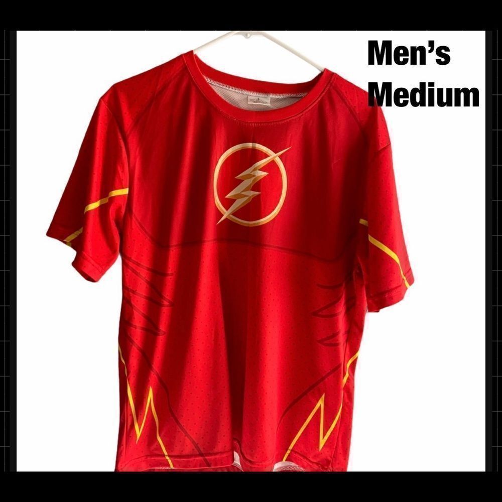 Red Flash large short sleeve t-shirt